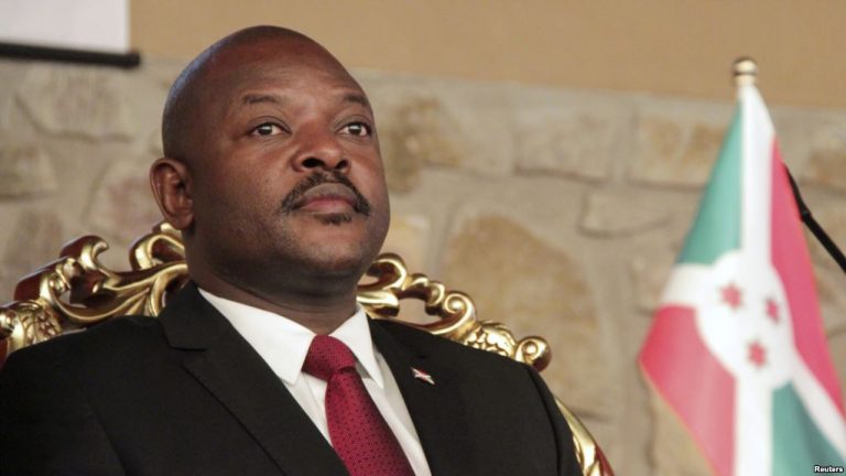 Burundi: Pierre Nkurunziza réitère son engagement à quitter le pouvoir en 2020
