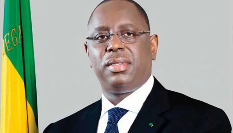 Macky Sall, président sénégalais