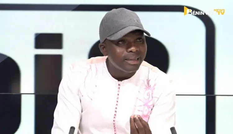 De-Laure Laurent Faton sur l'émission "L'Invité de Bénin Web Tv" en février 2020