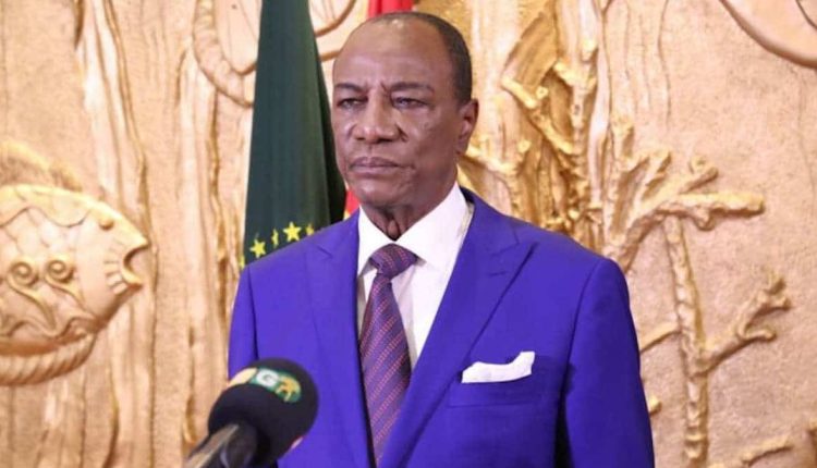 Alpha Condé, président guinéen