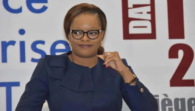 Reckya Madougou, candidate des Démocrates à la présidentielle d'avril 2021