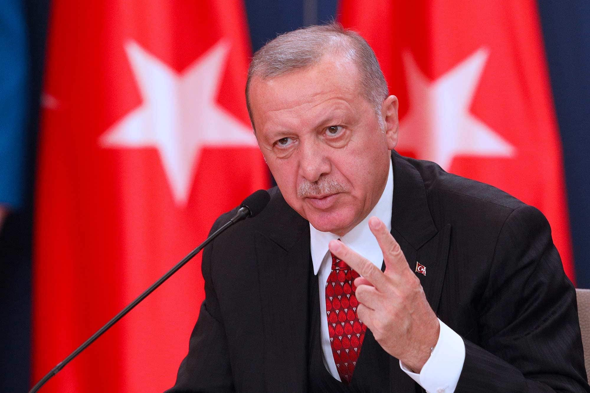 Recep-Tayyip-Erdogan, président de la Turquie