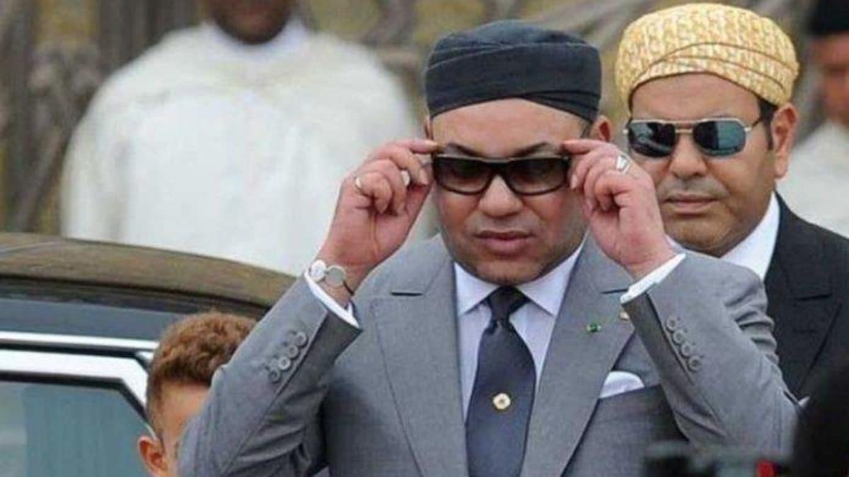 Le roi Mohammed VI du Maroc