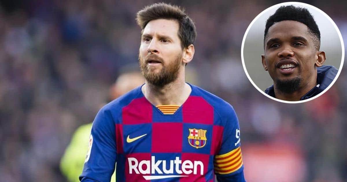 Lionel Messi est “le meilleur joueur de tous les temps”, Samuel Eto’o