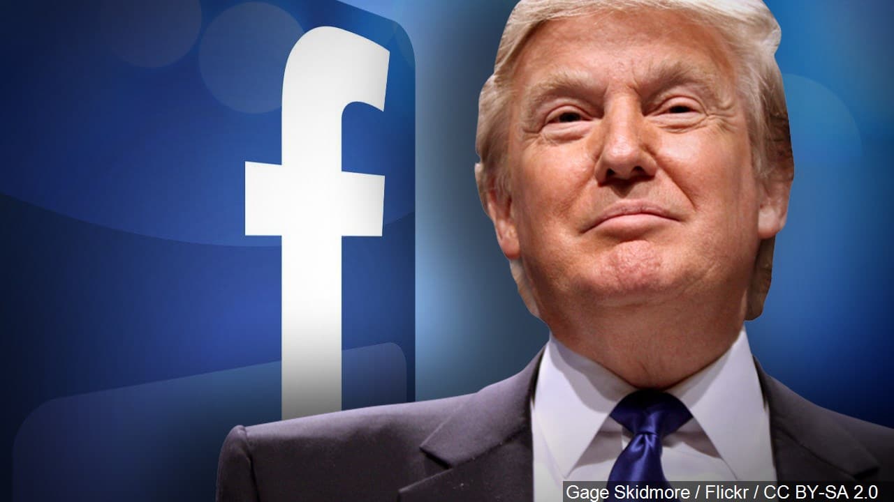 Des publicités de la campagne électorale de Donald Trump ont été retirées par Facebook, car l'imagerie utilisée par l'équipe du président américain comportait un symbole nazi.