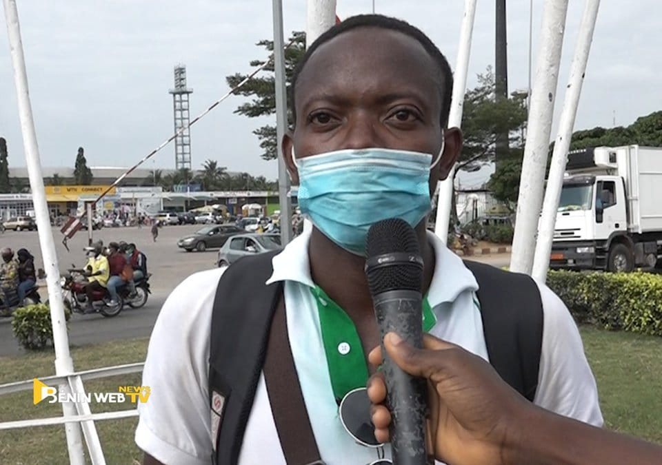 Ghislain Assogba, il marche de Glazoué à Cotonou pour exiger un second mandat à Patrice Talon