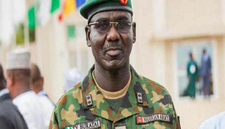 général Tukur Buratai, chef d’état-major armée nigériane