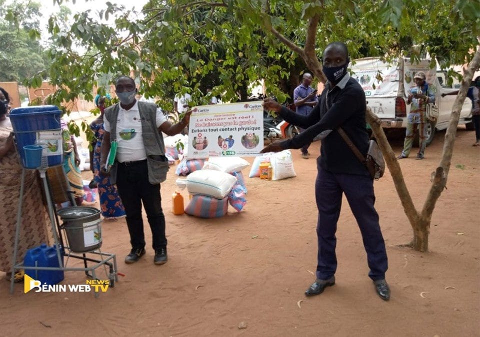 Caritas Bénin contribue à la riposte contre la Covid-19