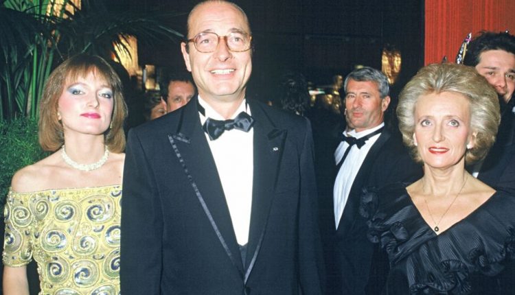 Terrafemina Jacques Chirac entouré de sa femme Bernadette et de sa fille Claude @ Bestimages
