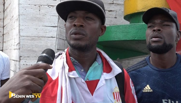 Thibaut Ogou, membre de la coalistion des jeunes de l'Opposition (CJO)