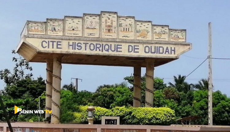 Ouidah, ville du sud du Bénin connue pour son rôle dans la traite des esclaves de l'Atlantique du XVIIe au XIXe siècle. © Bénin Web TV