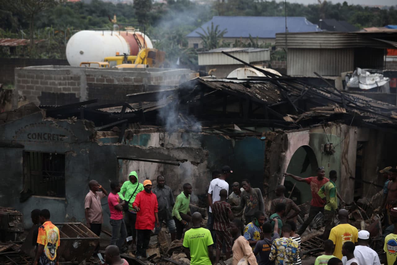 Nigéria – Explosion d’un réservoir de gaz: énormes dégâts matériels (Vidéo)