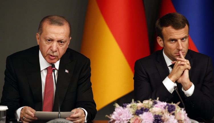 Recep Tayyip Erdogan et Emmanuel Macron