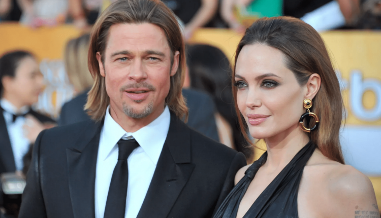 Brad Pitt et Angelina Jolie lors des Screen Actors Guild Awards. (Los Angeles, le 29 janvier 2012.) Alberto E. Rodriguez / AFP