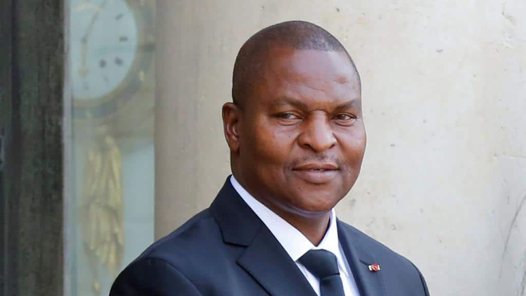 Faustin Touadera, président de la Centrafrique