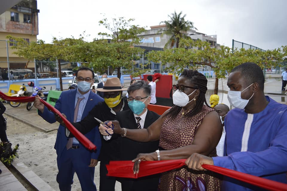 Inauguration du Centre sportif Sowéto