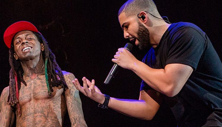 Le rappeur canadien Drake à Lil Wayne