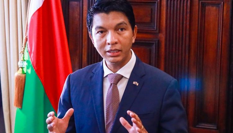 le président malgache Andry Rajoelina
