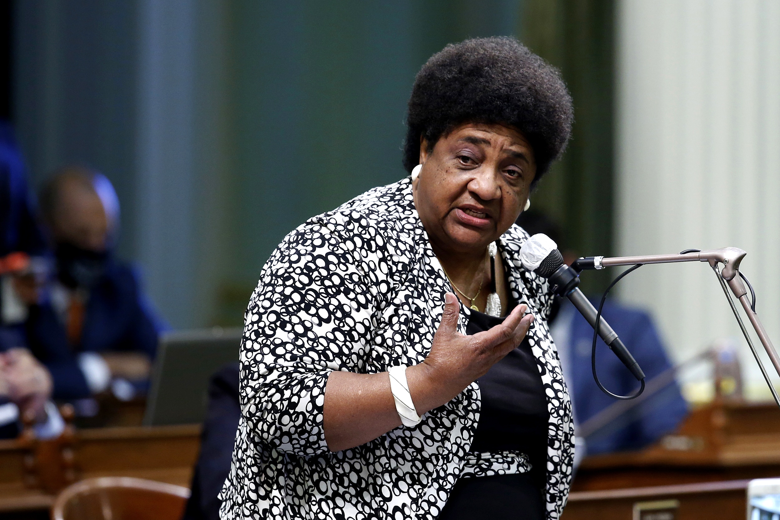 La députée Shirley Weber, D-San Diego. © nbcnews