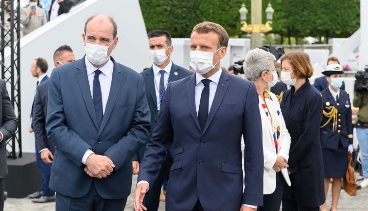 Emmanuel Macron et Jean Castex @Closer