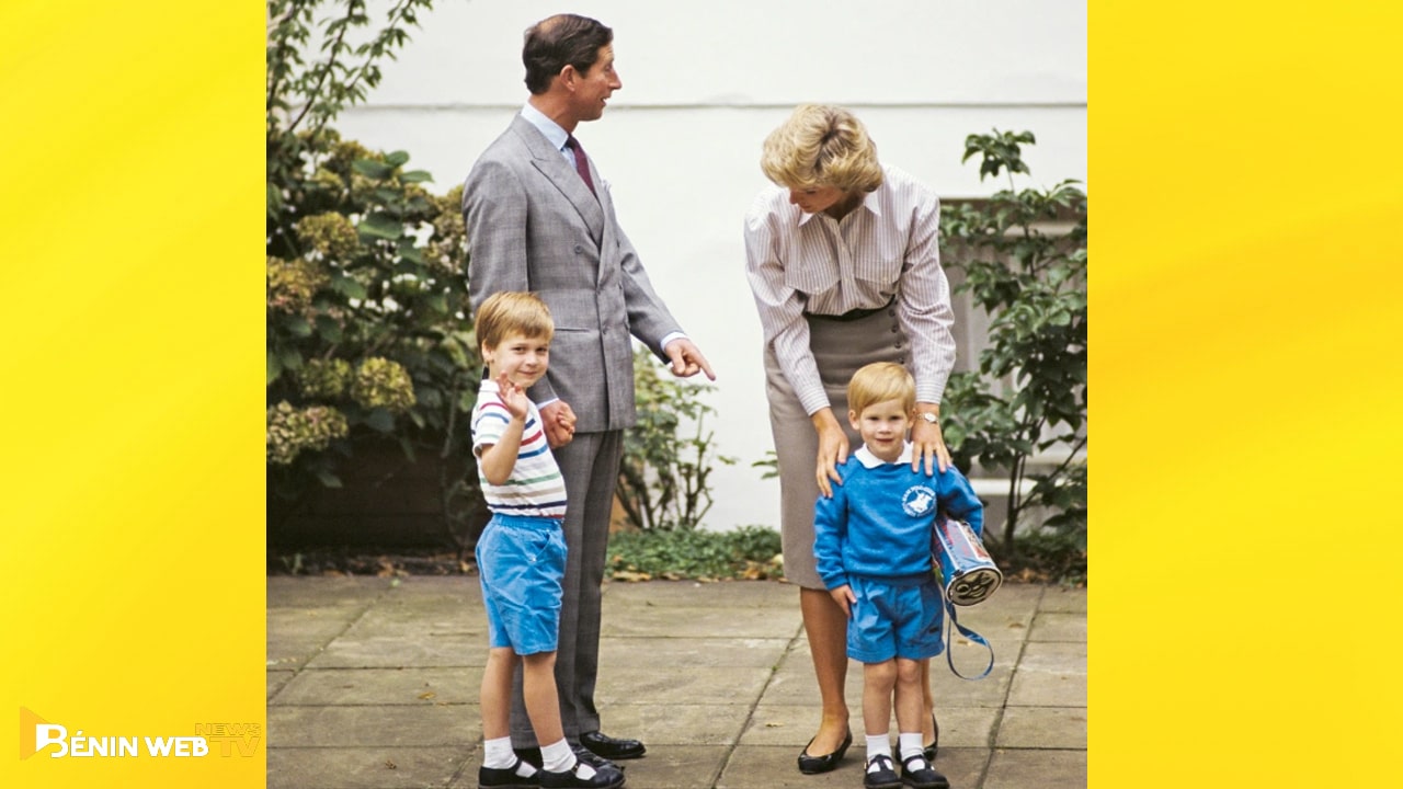 Lady Diana; Prince Charles et leurs enfants William et harry Crédits: GETTY IMAGES - GETTY