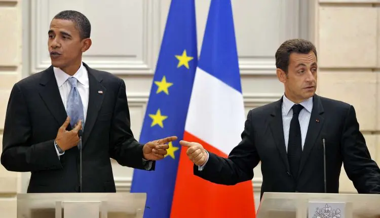 Barack Obama et Nicolas Sarkozy @ Parismatch