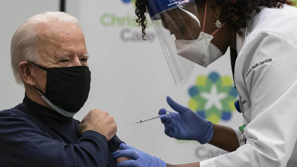 Le futur président Joe Biden vacciné contre le Covid-19