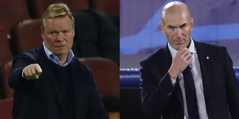 Real Madrid vs Barça: Zidane répond sèchement à Koeman