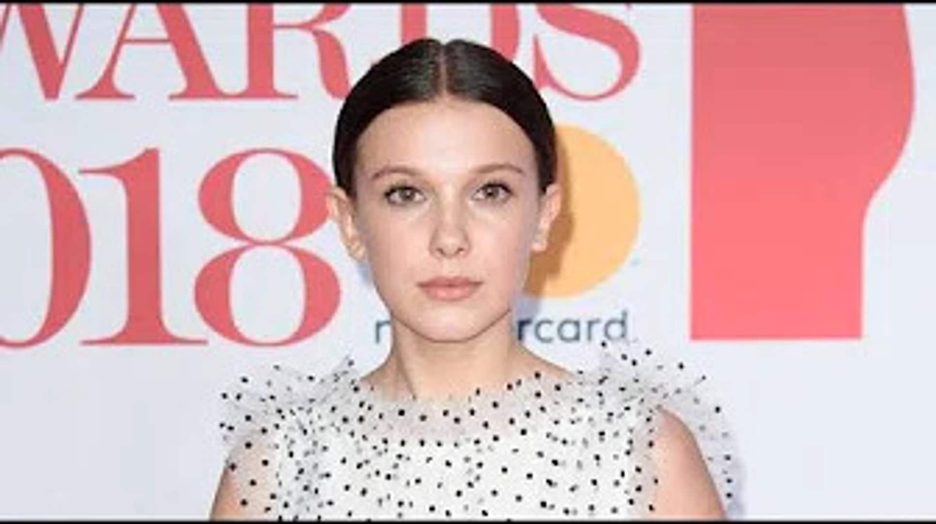 Millie Bobby Brown s'exprime en larmes