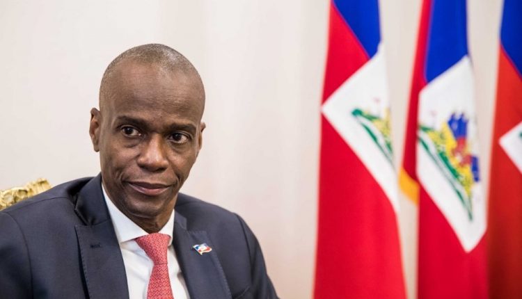 Le président de la république haïtienne, jovenel moïse