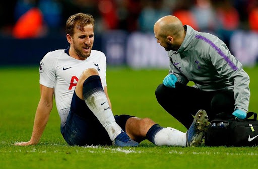 Harry Kane absent des terrains plusieurs semaines