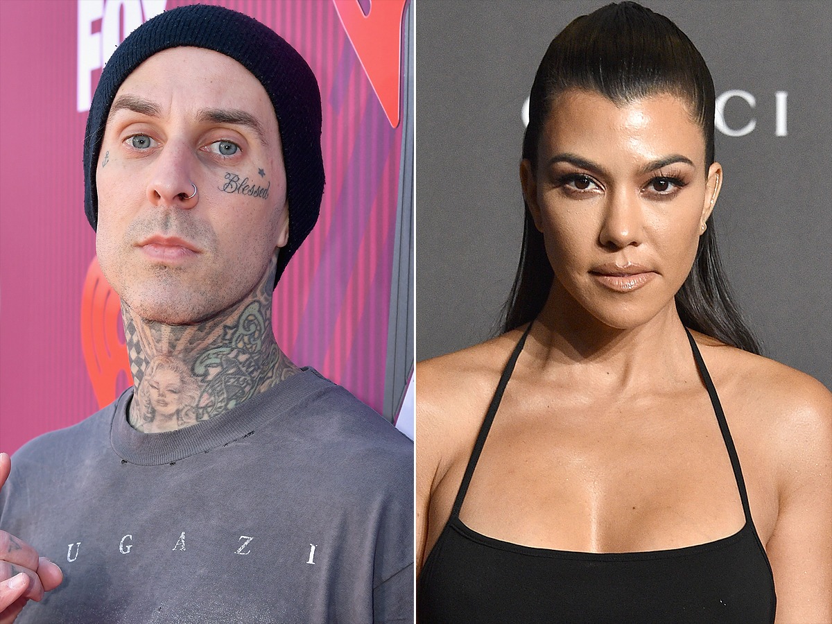 Kourtney Kardashian et Travis Barker @ people