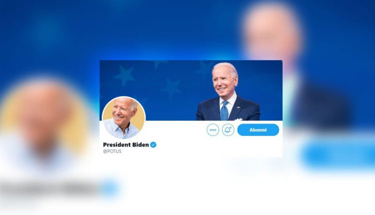 Le président actuel Joe Biden a restauré le compte Twitter utilisé par Donald Trump