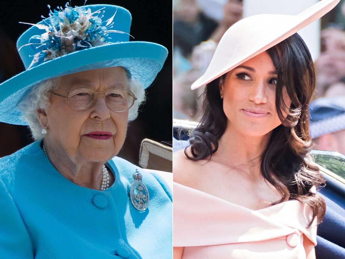 Reine Elizabeth II agenouillée sur le coup de Meghan Markle @ Femme Actuelle