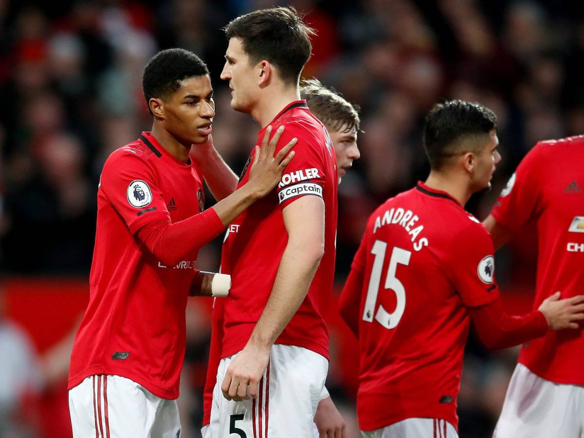 entre rashford et maguire, c'était chaud