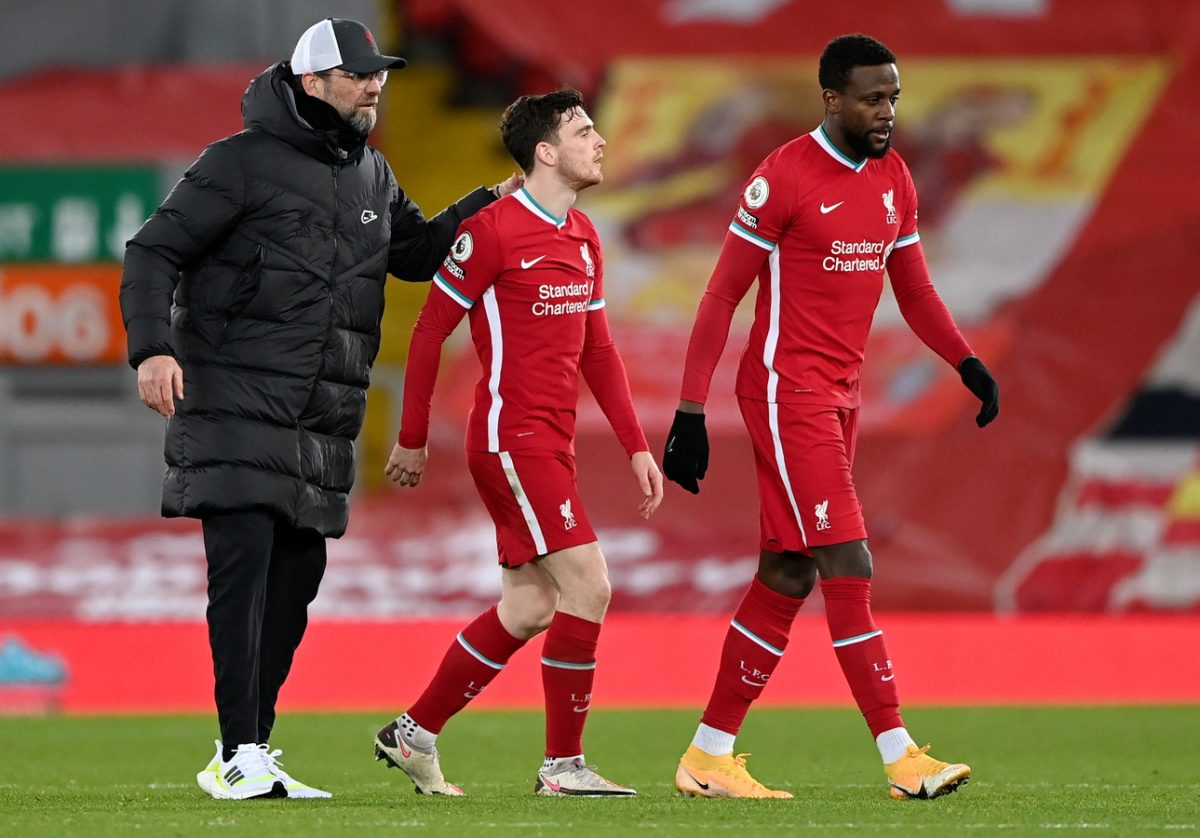 liverpool- la terrible série a Anfield